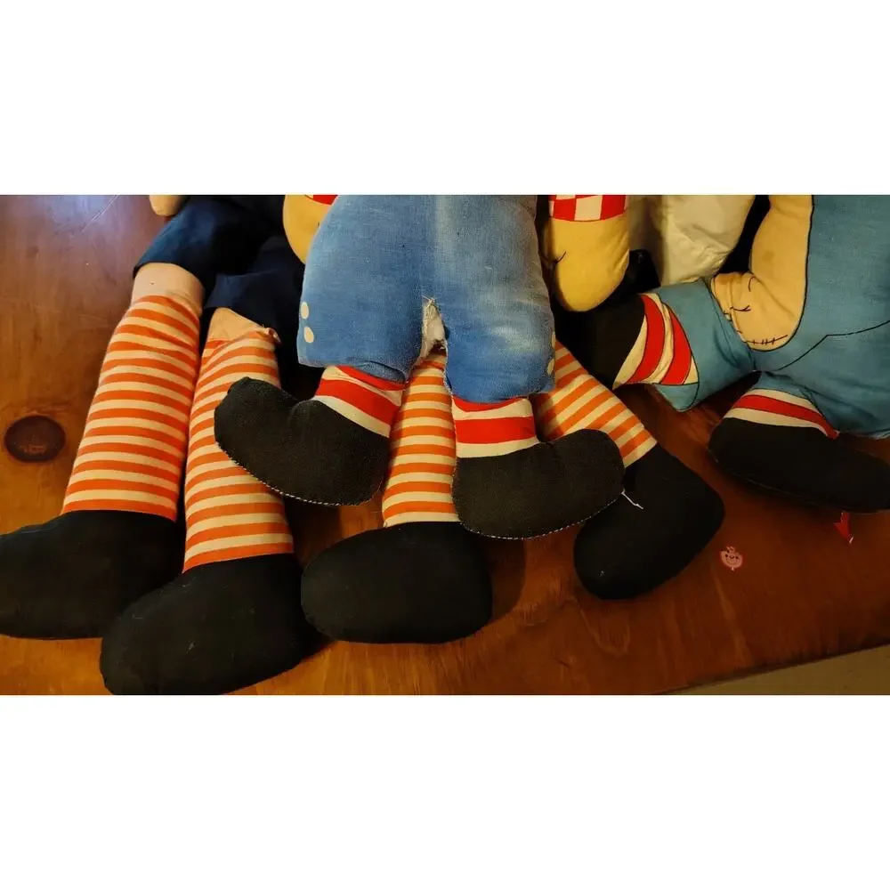 Vintage Raggedy Ann and Andy Set Handmade And Merrill Lot Of 4 One Slight Damage - Picture 16 of 16